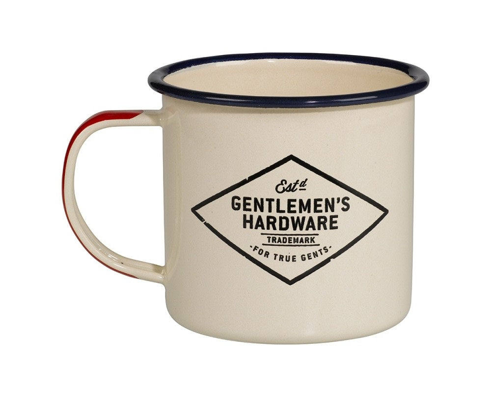 GENTLEMENS HARDWARE Enamel Mug White